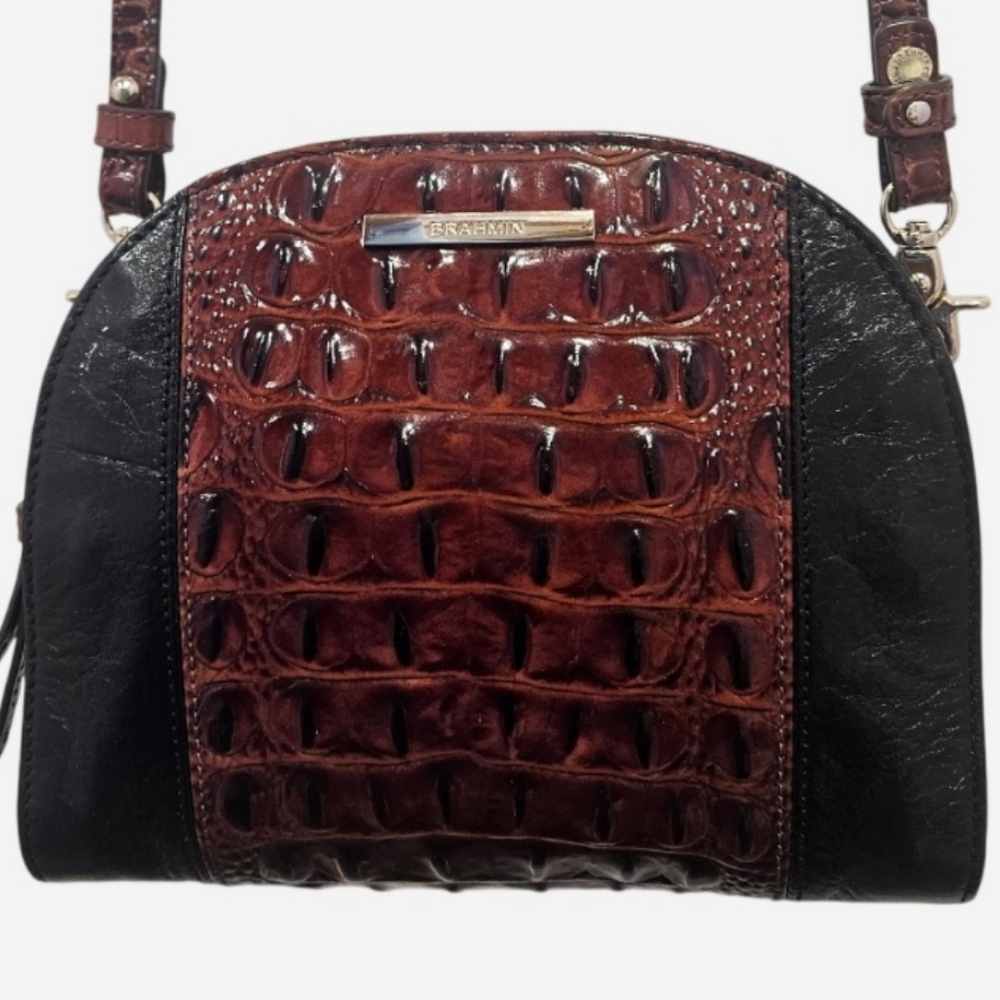 Brahmin Leah Melbourne Crossbody Bag - EUC